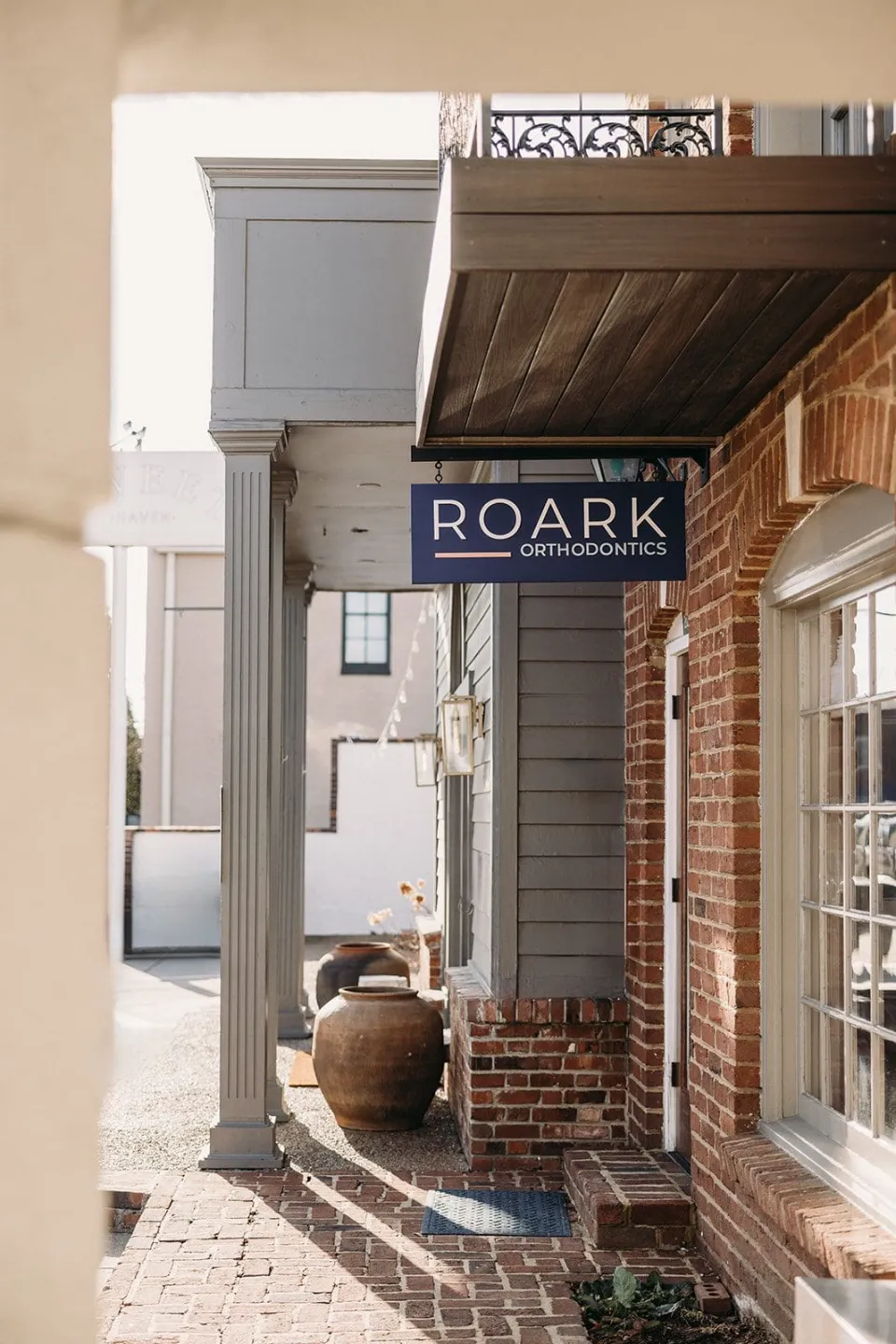 The Roark Orthodontics storefront on East Main Street